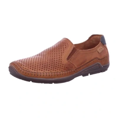 Image of Azores Leather Men&#039;s Slip On Shoes