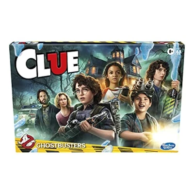 Image of Clue: Ghostbusters Edition Game, Cooperative Board Game for Kids Ages 8 and Up; Players Can Team Up to Battle Ghosts