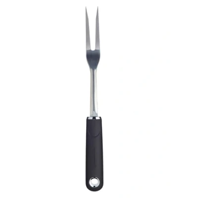 Image of MasterClass Soft Grip Stainless Steel Carving Fork