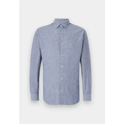 Image of Jack &amp; Jones Jjebreeze Blend Shirt Shirt, Men&#039;s, Size: Small, Faded denim