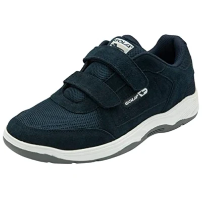 Image of Gola Men&#039;s Belmont 2 Twin Bar Walking Shoe, Navy, 9 UK