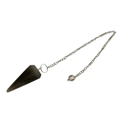 Image of VIE Pendulum with Chain (Grey Aventurine)