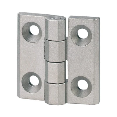 Image of Ganter Standard Elements (GN Ni 30 of A GS Hinges Easy to Mount , Stainless Steel, Matt Sandblasted