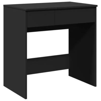 Image of vidaXL Dressing Table with Mirror Cosmetic Vanity Makeup Black