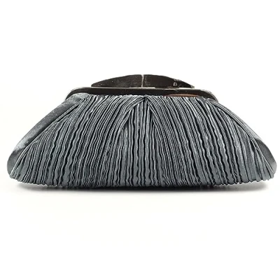 Image of Ladies Sienna II Dark Grey Clutch Bag