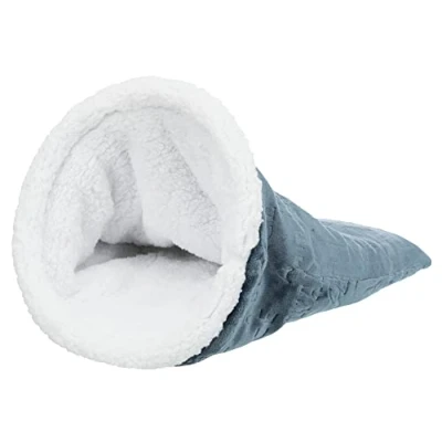 Image of TRIXIE Paul 36391 Cuddly Bag Diameter 40 x 60 cm Blue/White