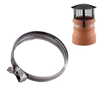 Image of Chimney Cowl Replacement Fixing Strap Jubilee/Metal for Chimneys