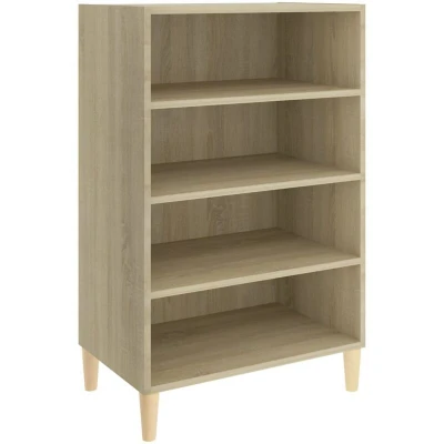 Image of vidaXL Sideboard Sonoma Oak 57x35x90 cm Engineered Wood