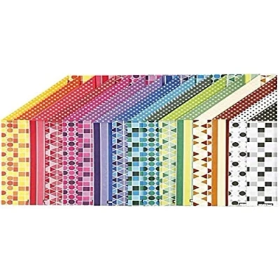 Image of Color Bar Card, A4 21x30 cm, 250 pattern, 16asstd sheets