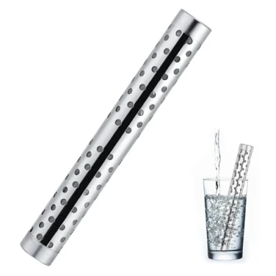 Image of Agatige Alkaline Water Filter Stick, Portable Nano Energy Stick Ionizer PH Hydrogen Mineral Wand Purifier for Travel, Office and Home