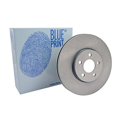 Image of 04509994, 04509994AA, 04509994AB, 04509994AD, 05273141AA Brake disc BLUE PRINT ADA104302 Front Axle 280mm 23mm 5 Hole 100mm internally vented Coated