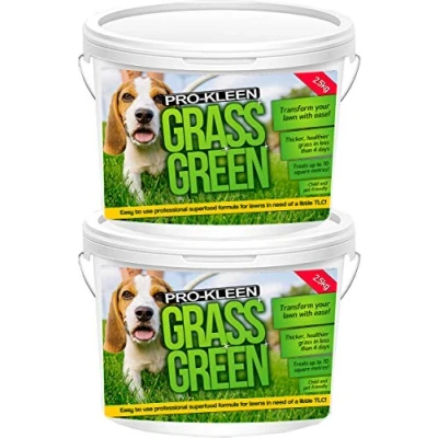 Image of ProKleen Grass Green Lawn Fertiliser 5KG Professional for Thick NPK Granular Lasts up to 3 months Used by Professionals