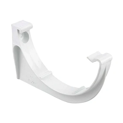 Image of OSMA Pk of 3 x Wavin 0T019G (GREY) Roundline Gutter Support Bracket 112mm