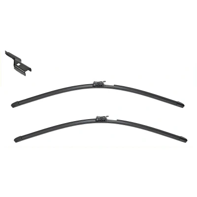 Image of 30747599 wiper blade SWF 119110 500, 600mm Front Flat with spoiler for left hand drive vehicles Unheated VOLVO: S60 III, V60 II