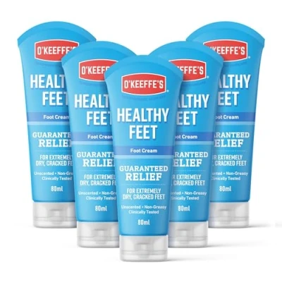 Image of O&#039;Keeffe&#039;s Healthy Feet 80ml (5 Pack)