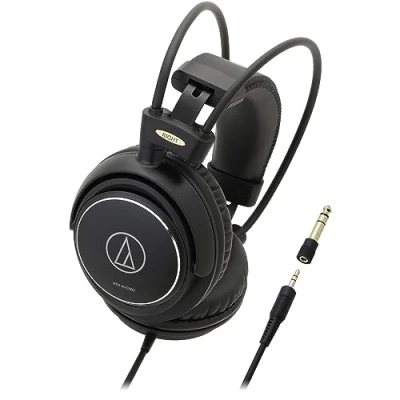 Image of Audio Technica AVC500 Closed back Dynamic Headphones Black