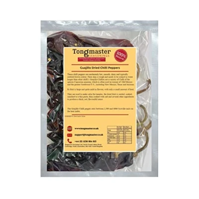 Image of Dried Whole Guajillo Chilli Peppers 100g