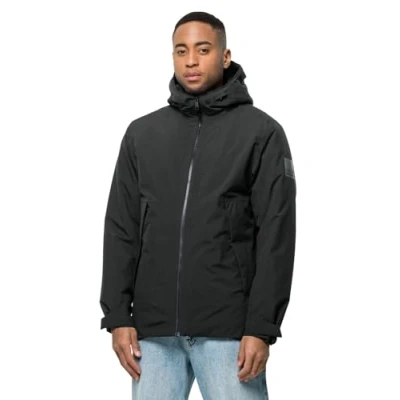Image of Jack Wolfskin Men&#039;s Tempelhof Jacket, Black, L