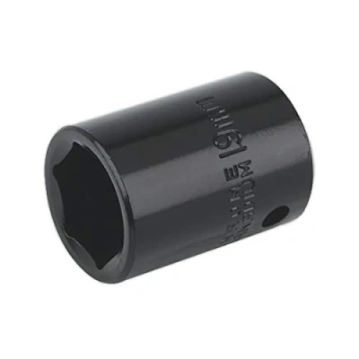 Image of Sealey Premier Impact Socket 19mm 1/2&quot;Sq Drive