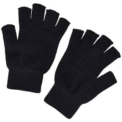 Image of Beechfield Men&#039;s Bb491 Blk L/Xl Winter Accessory Set, Black, L XL UK