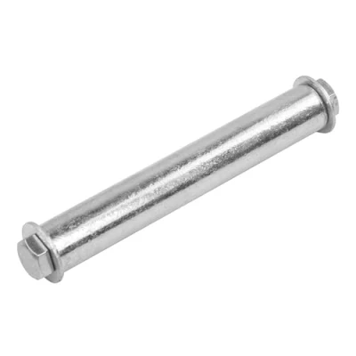 Image of KCT 128x20mm Heavy Duty Steel Wheelbarrow Axle Metal Roller Bolt Replacement Spindle