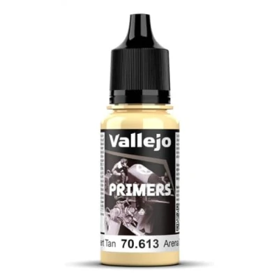 Image of Vallejo Model Color 17 ml Polyurethane Primer Desert Tan Base