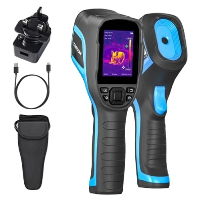 Image of TOPDON TC004 Lite Thermal Camera, 240x180 IR Resolution 15 Hour Battery Life Handheld Imaging Camera with 1x/2X/4X Image Zoom, 20℃ to +550℃ Temp Range, High and Low Temperature Alarm
