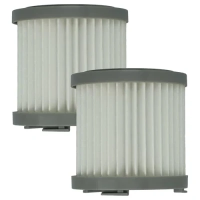 Image of vhbw Set 2x Replacement Filters compatible with AEG VOLTA VOP5 14EB, 18IW Wet and Dry Vacuum Cleaner Cartridge Filter
