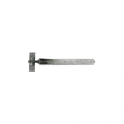 Image of Heavy Duty 18&quot; 450MM Adjustable Hook and Band GATE Hinges ABH450G HOT Dipped GALVANISED Includes All FIXINGS 1 X Pair Free Next Working Day DELIVERY