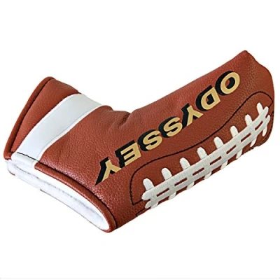 Image of Odyssey Golf Blade Putter Headcover, American Football