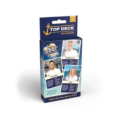 Image of Bubblegum Stuff Top Deck Yachtie Hotties Edition 55 Characters from a Popular Reality TV Series Great For Games Night and Parties Fun Gift idea!