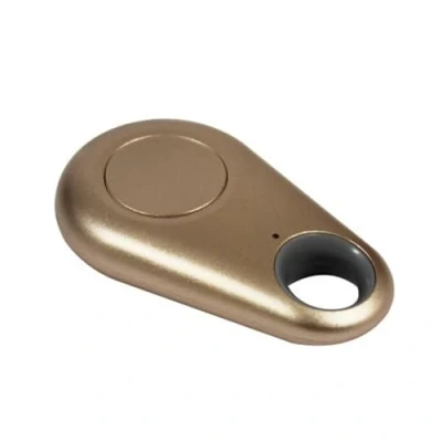 Image of AQUARIUS Last Location Finder GPS Tracker Key with Wireless Sensor and Anti Theft Alarm, Bluetooth Connectivity Ring, Gold