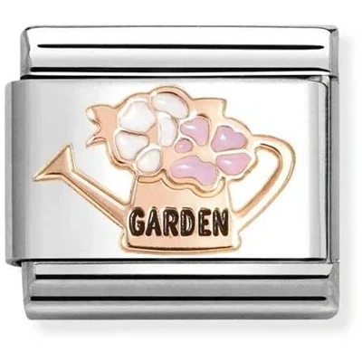Image of Nomination Rose Gold Watering Can Charm