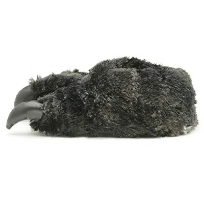 Image of Mens Claw Monster Feet 3D Comfy Novelty Funny Gift Slippers (10/11 UK, Black Clawzilla)