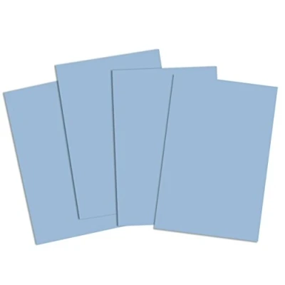 Image of House of Card &amp; Paper A2 220 GSM Coloured Pastel Blue (Pack 50 Sheets), HCP274