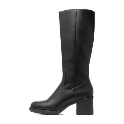 Image of Rocket Dog Women&#039;s Stanley Knee High Boot, Black, 5 UK