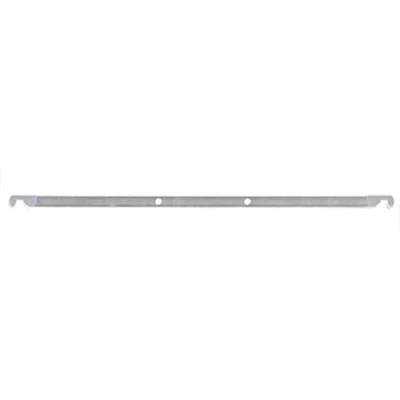 Image of Durable 153126 Nickel Plated Suspension Rail (Pack of 25), silver