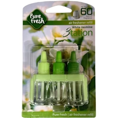Image of PLUG IN 3TATION REFILLS FOR AMBI PUR MACHINE AIR FRESHENER SCENT (White Jasmine)