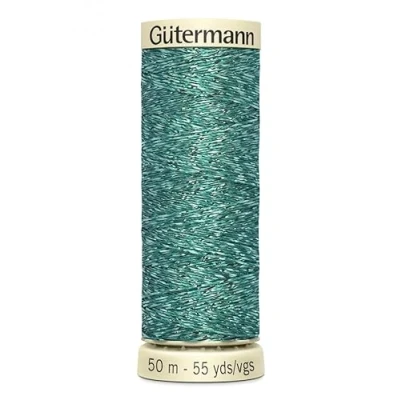 Image of Gutermann Metallic Effect Sewing Thread 50m 235 each