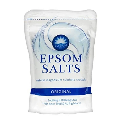 Image of Elysium Spa Epsom Bath Salts Natural Magnesium Sulphate Perfume Purify Relax Unwind 450g (Original)