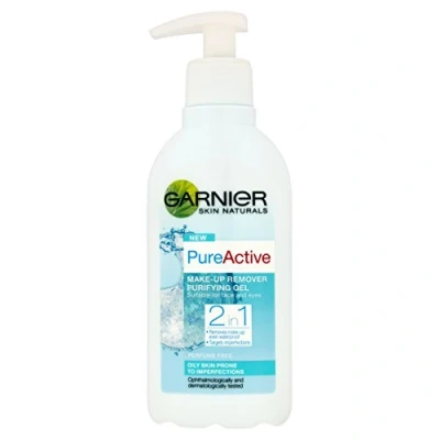 Image of Garnier Skin Naturals 2 in 1 Make Up Remover 200ml