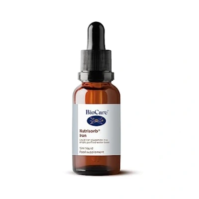 Image of BioCare Nutrisorb Iron for a Reduction of Tiredness &amp; Fatigue 15ml