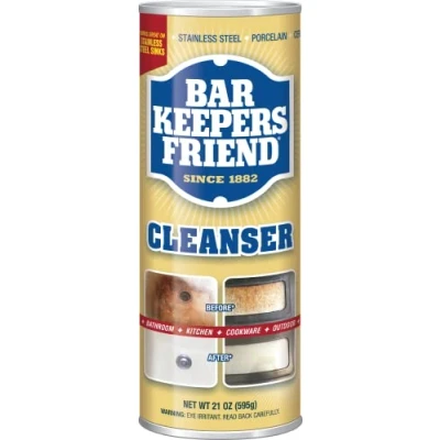Image of Bar Keepers Friend Multi Purpose Household Cleaner Gold 21 Oz(340 gms)