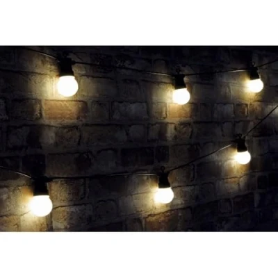 Image of lyyt Bauble Outdoor Festoon LED Lights, Warm White