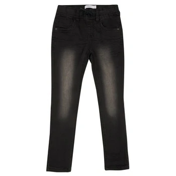 Image of Name it Nkmrobin Slim fit jeans for kids, Size: 10y, Black denim