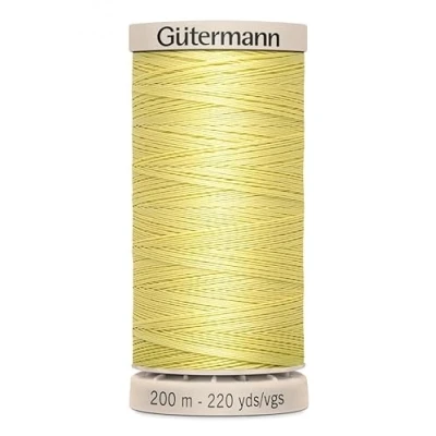 Image of Gutermann Hand Quilting Waxed Sewing Thread 200m 349 Each