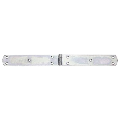 Image of Gah Alberts 315788 Box Hinge Raw Steel Length 400 mm Width 40 mm/Material Thickness 3 Yellow Galvanised
