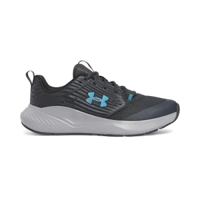 Image of Under Armour Charged Commit TR 4 Training shoe, Men&#039;s, Size: 8, Anthracite/steel/ether blue Leather/synthetics