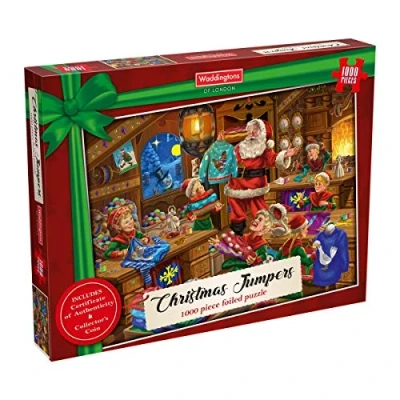 Image of Waddingtons Christmas 1000 Piece Jigsaw Puzzle 2019 edition