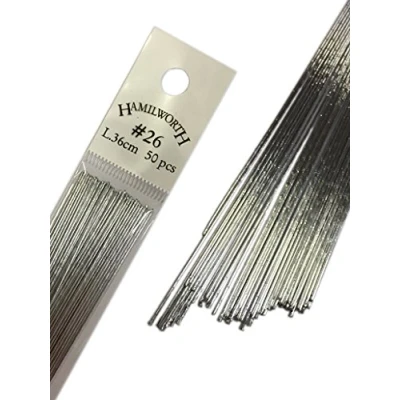 Image of Florist Wire and Sugarcraft Silver 26 Gauge
